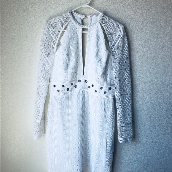 HOST PICK 10/22 NWOT Bardot White Dress 8 - Picture 3 of 4